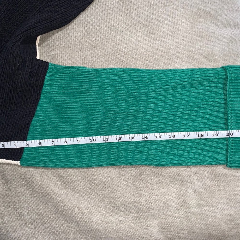 Modern Citizen Yuri Color-Block Ribbed Sweater - Picture 9 of 12